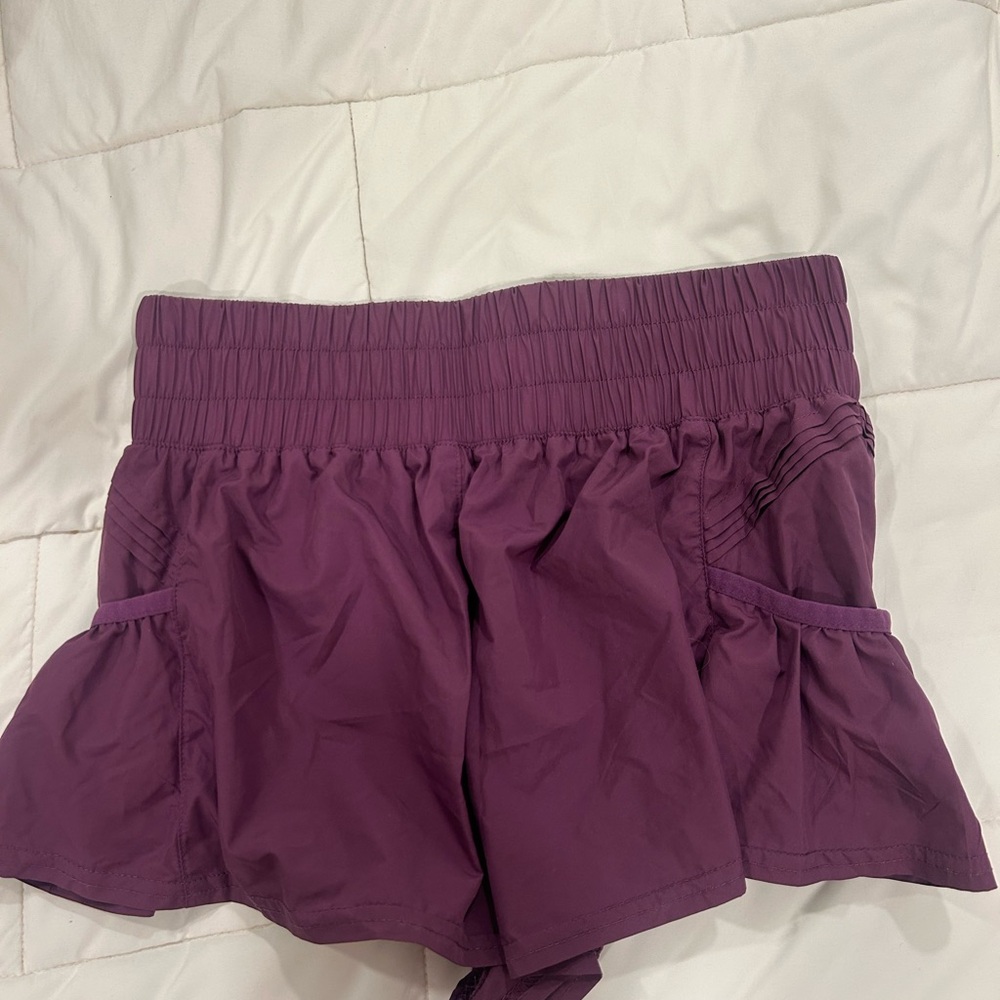 FP Movement by Free People Plum Athletic Shorts
